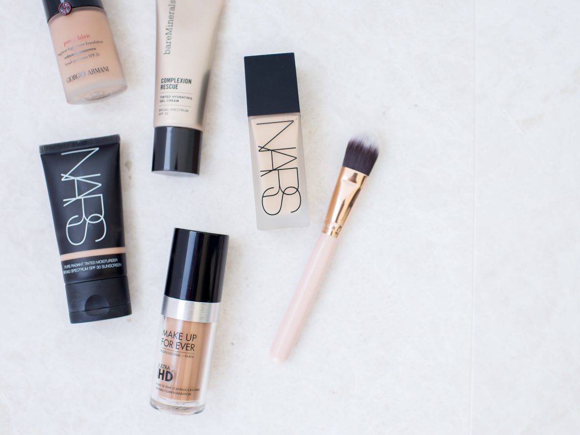 My Five Favorite Foundations
