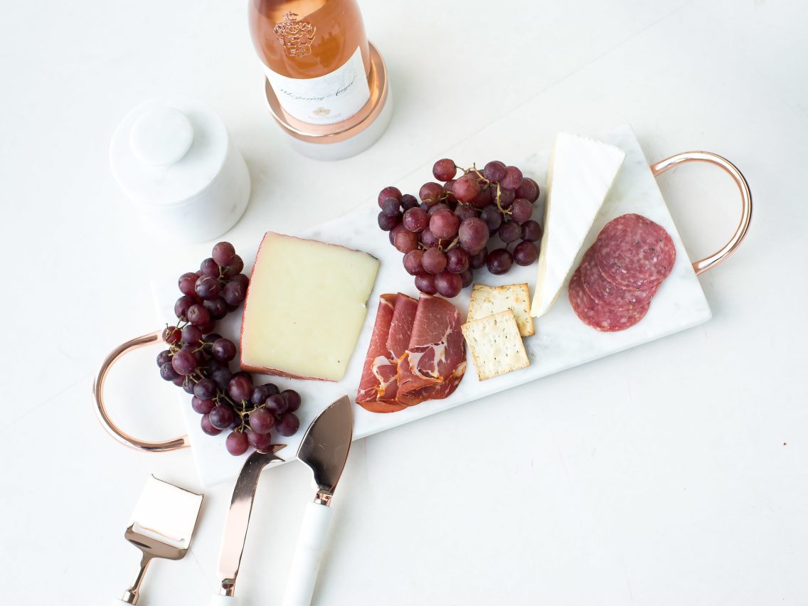 Marble & Copper Home Accessories