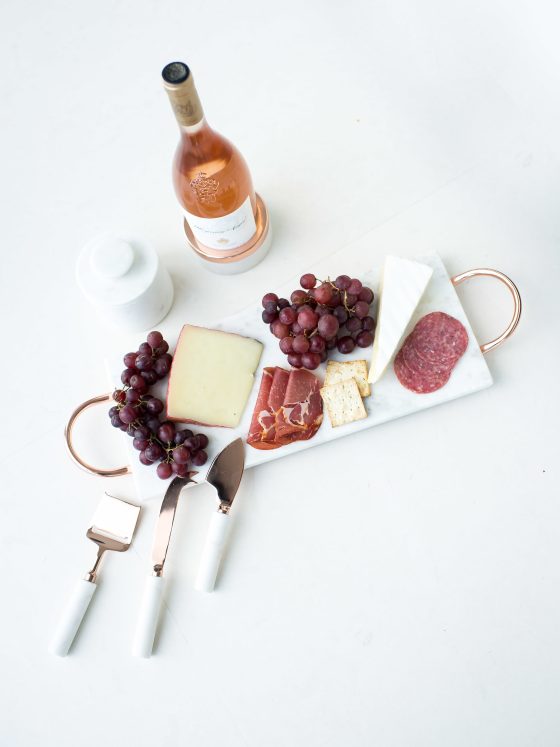Marble & Copper Home Accessories
